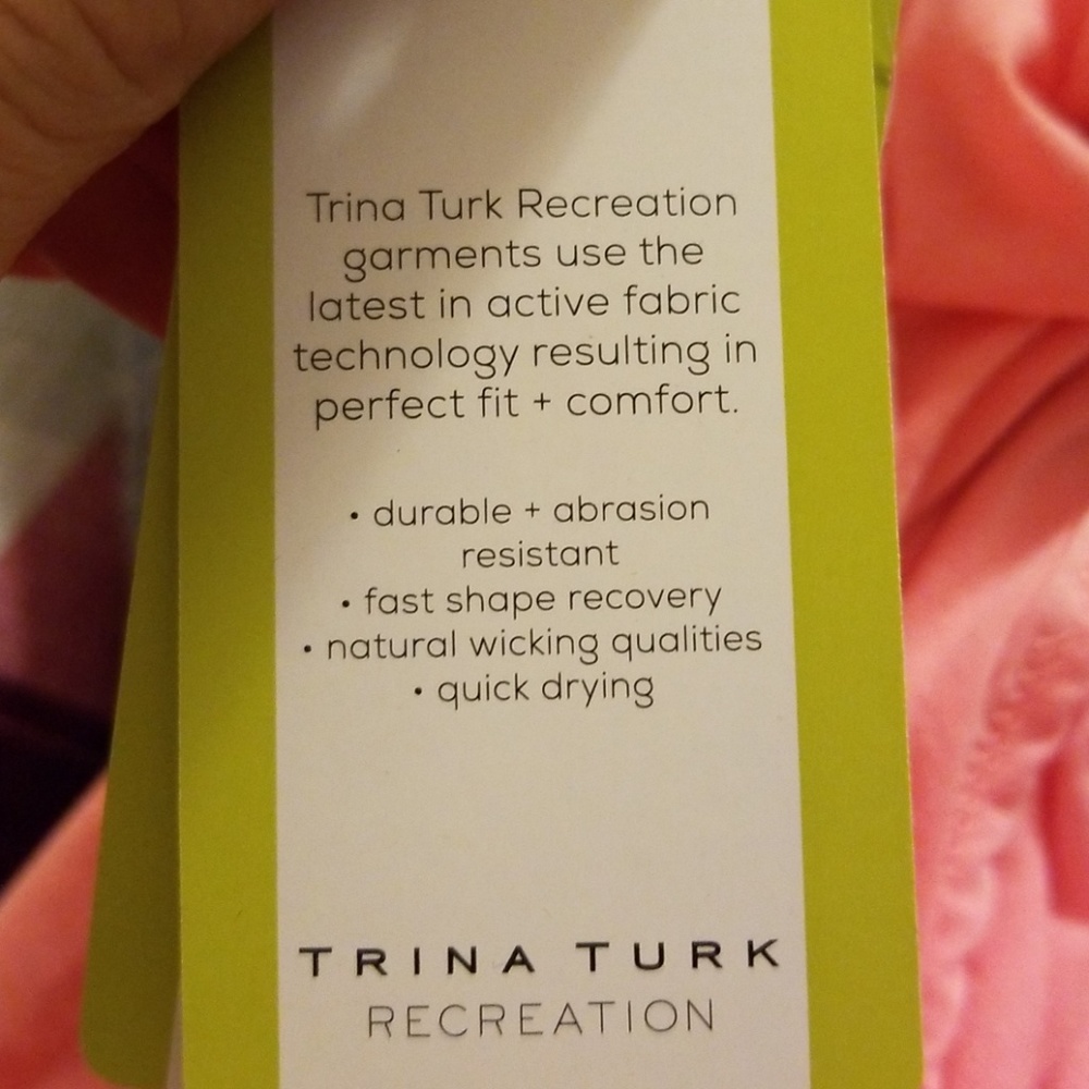 Trina Turk NWT Recreation Athletic Tank Top - Picture 7 of 8